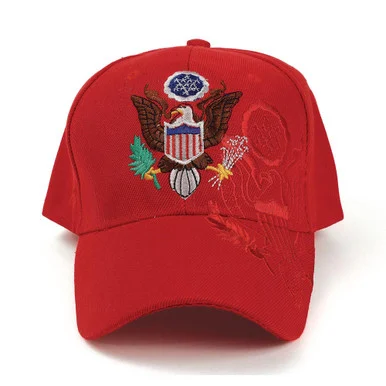 American Great Seal Red Cap - Ruffin Flag Company