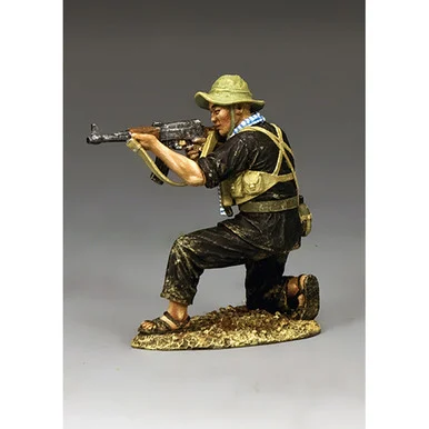 Viet Cong Firing AK47 1/30 Figure - King and Country