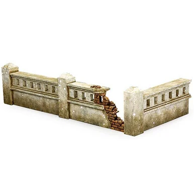 Vietnam Walls 1/30 Model Set - King and Country