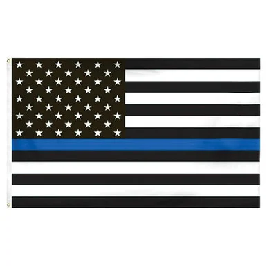 Thin Blue Line American Flag - Ruffin Flag Company