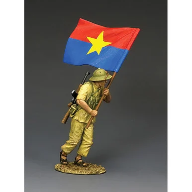 NVA Flagbearer 1/30 Figure - King and Country