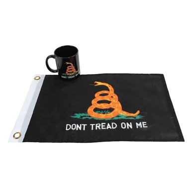 Gadsden Mug with 12"x 18" Flag - Ruffin Flag Company