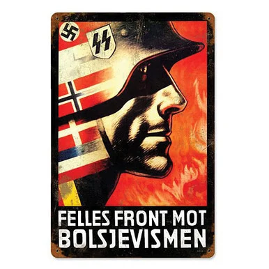 Felles Front Bolshevism Metal Sign - Vintage Sign Co.