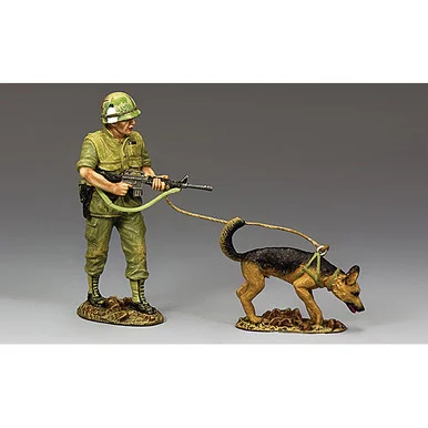 Vietnam War Dog 1/30 Figure - King and Country