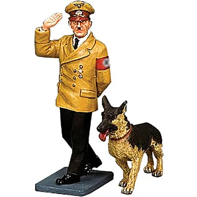 Adolf Hitler with Blondi 1/30 Figure - King and Country