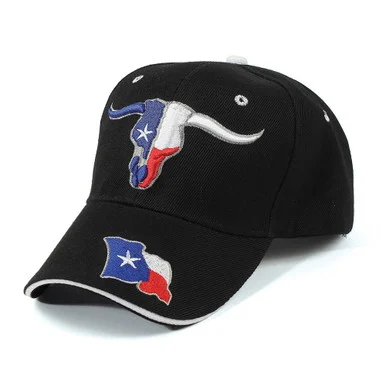Texas Bullhorn Flag Cap - Ruffin Flag Company