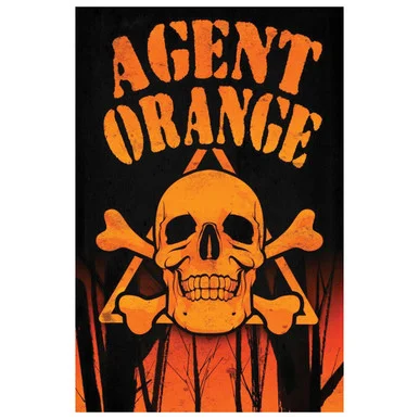 Agent Orange Metal Sign HA104 - Vintage Sign Co.