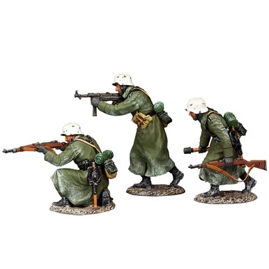 3-Piece German Winter Attack 1/30 Figure Set