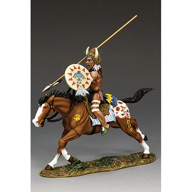 Brave Bear on Horseback 1/30 Figure - King and Country