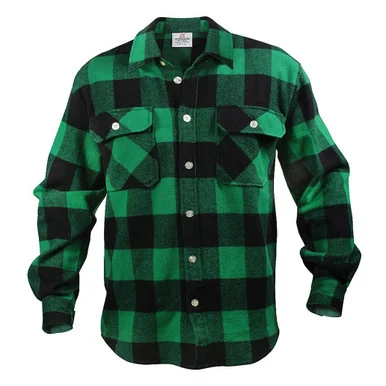 Buffalo Plaid Long Sleeve Flannel - Rothco