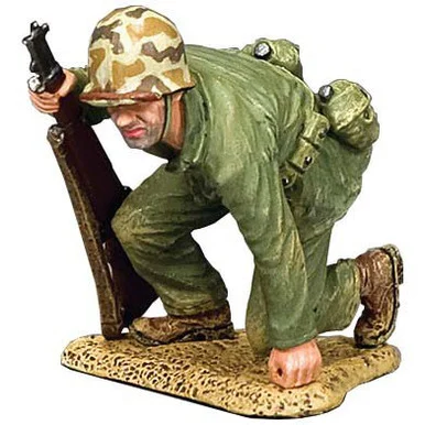 Marine Ready to Move 1/30 Figure - King and Country