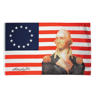 Betsy Ross Washington Flag - Ruffin Flag Company