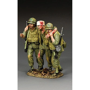 3-Piece Walking Wounded Trio 1/30 Figure Set