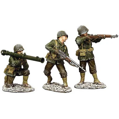 3-Piece Winter Bazooka Team 1/30 Figure Set