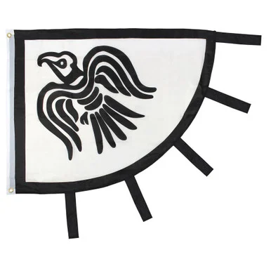 Vikings Raven Cutout Flag - Ruffin Flag Company