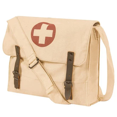 Vintage Medic Bag With Cross - Rothco