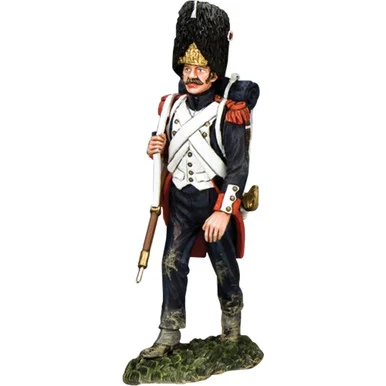 French Old Guard Walking w/ Musket Slung 1/30 Figure - King and Country