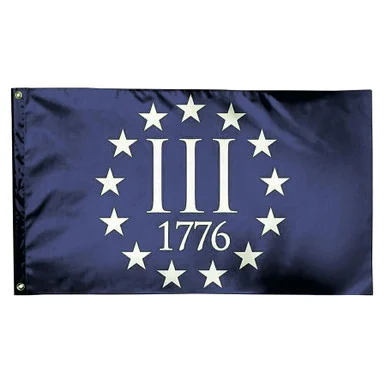 Three Percent 1776 Flag - Ruffin Flag Company