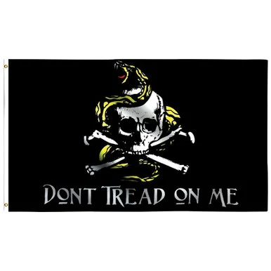 Don't Tread on Me Pirate Flag - American Eagle Trading