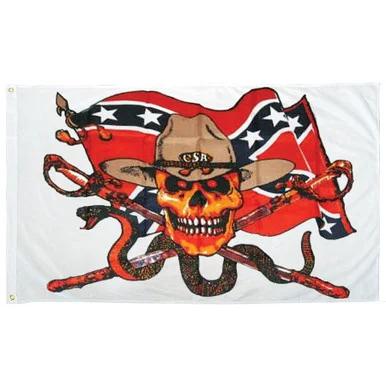 Confederate Snake Rebel Flag - American Eagle Trading