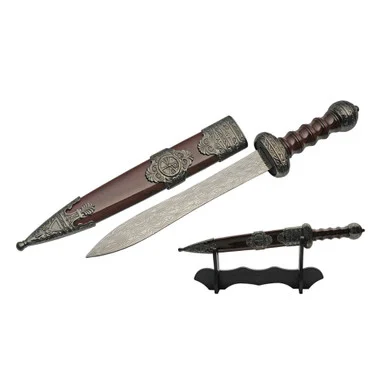 Roman Dagger with Sheath and Stand - SZCO Supplies
