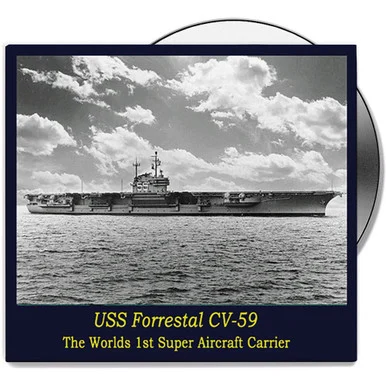 USS Forrestal CV-59 Carrier - DVD