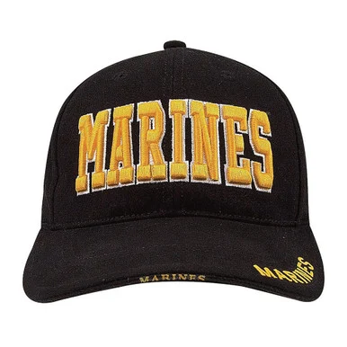 Marines Bold Yellow-Letter Cap