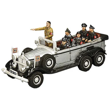 Fuhrer's W31 Mercedes Benz with Staff 1/30 Model - King and Country