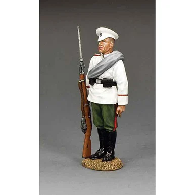 Russian Soldier at Attention 1/30 Figure - King and Country