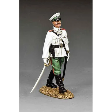 Russian Officer Marching 1/30 Figure - King and Country