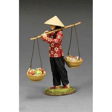 Vietnamese Flower Girl 1/30 Figure - King and Country