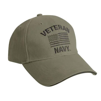 Low-Profile Navy Veteran Cap