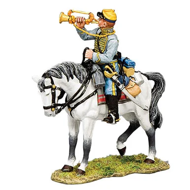 29th Texas Trumpeter 1/30 Figure - King and Country