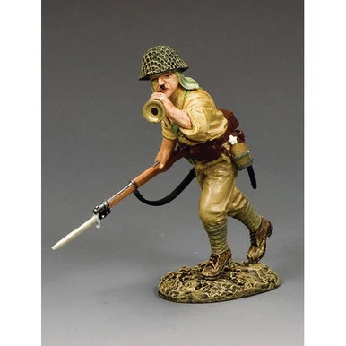 Charging Japanese Bugler 1/30 Figure - King and Country
