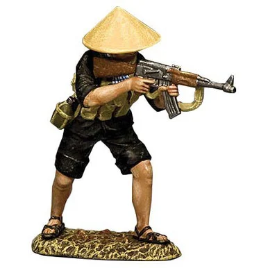 Viet Cong Standing Firing 1/30 Figure - King and Country