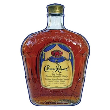 Crown Royal Bottle Metal Sign - Signs 4 Fun