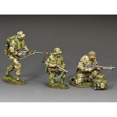 3-Piece Special Forces 3-Man Patrol 1/30 Figure Set
