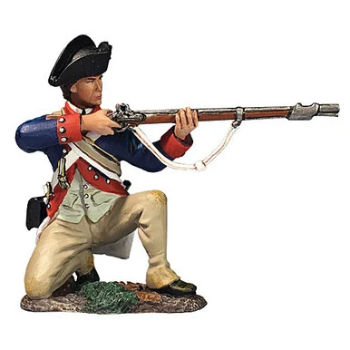 Continental Line - Kneeling Firing 1/30 Figure