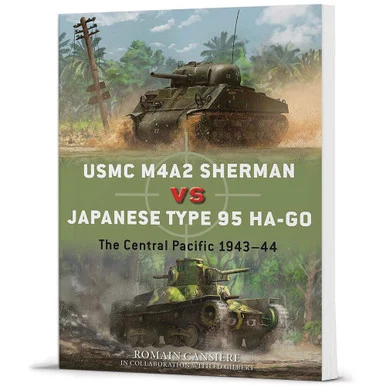 USMC M4A2 Sherman vs Japanese Type 95 Ha-Go