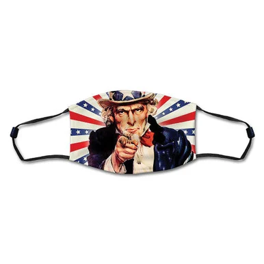 Uncle Sam Starburst Facemask - Vintage Sign Co.