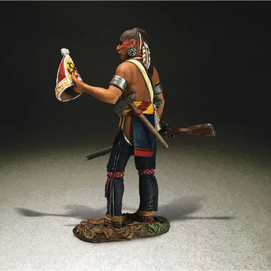 Native Warrior w/ Souvenir Cap 1/30 Figure - William Britain