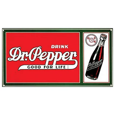 Dr Pepper Good for Life Metal Sign - Signs 4 Fun