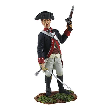 Continental Line - Regiment Officer 1/30 Figure