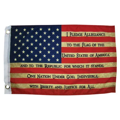 Pledge of Allegiance U.S. Flag - Ruffin Flag Company