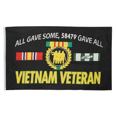 Vietnam Veteran "All Gave Some" Flag - Ruffin Flag Company