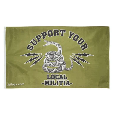 Support Militia Flag - Ruffin Flag Company