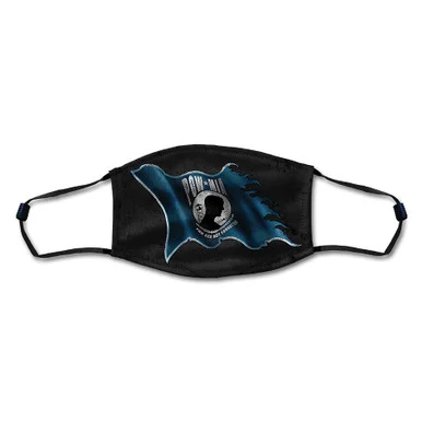 POW/MIA Tattered Flag Facemask - Vintage Sign Co.