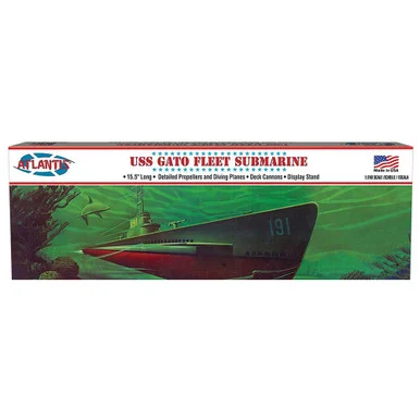 Gato Class Fleet Submarine 1/240 Kit - Atlantis Models