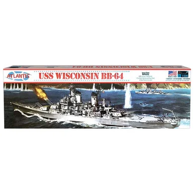 USS Wisconsin (BB-64) 1/600 Kit