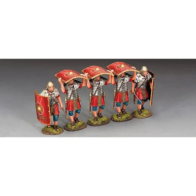 5-Piece Roman Testudo Reinforcements 1/30 Figure Set